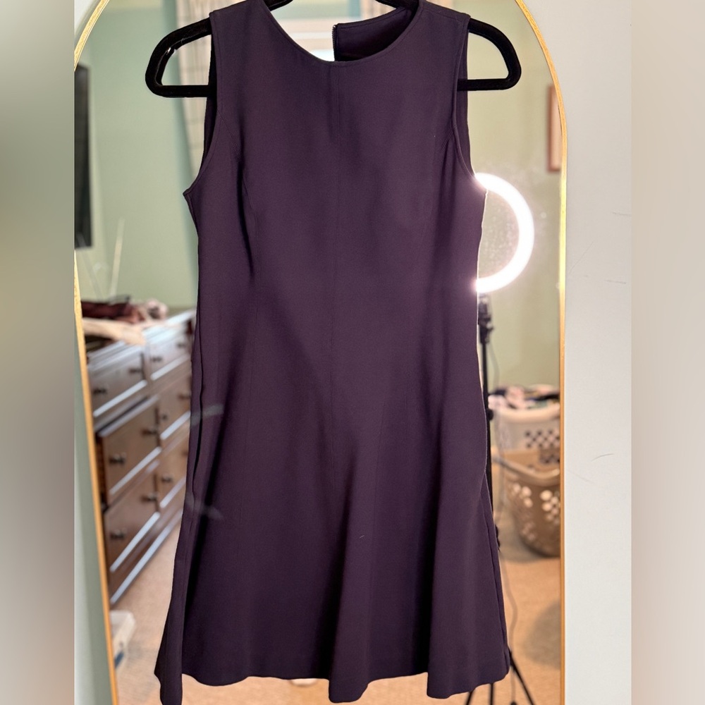 SPANX Navy Blue Fit and Flare Dress